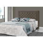 Cabeceira Casal Malibu 1,38 Cinza