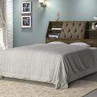 Cabeceira Casal Marisa Box Castanho E Nogal