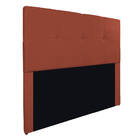 Cabeceira Casal Marseille P02 140 Cm Suede - Amarena Móveis -
