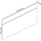 Cabeceira Casal Mdf 150cm Lara Carvalho Carvalho