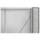 Cabeceira Casal Minsk P02 140 Cm Para Cama Box Suede - Amaren