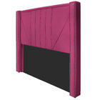 Cabeceira Casal Minsk P02 140 Cm Para Cama Box Suede - Doce S