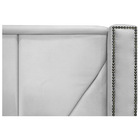 Cabeceira Casal Minsk P02 140 Cm Para Cama Box Suede - Doce S