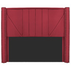 Cabeceira Casal Minsk P02 140 Cm Para Cama Box Suede - Doce S