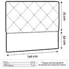 Cabeceira Casal Oásis 1.4 Chocolate