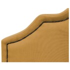 Cabeceira Casal Orlando P02 140 Cm Para Cama Box Suede - Amar
