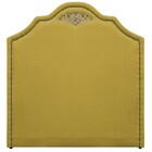 Cabeceira Casal Orlando P02 140 Cm Para Cama Box Suede - Amar