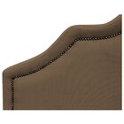 Cabeceira Casal Orlando P02 140 Cm Para Cama Box Suede - Amar