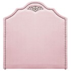 Cabeceira Casal Orlando P02 140 Cm Para Cama Box Suede - Doce