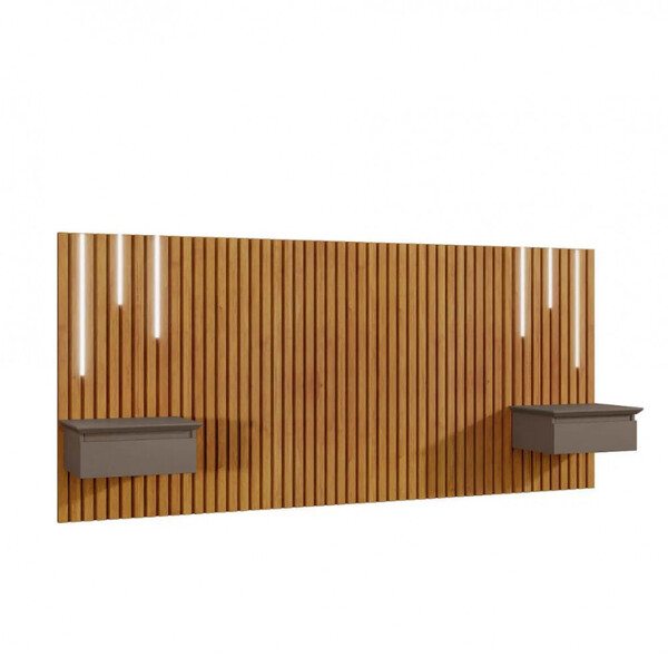 Cabeceira Casal Ou Queen Riapada Paris Com 2 Mesas De Cabecei