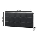 Cabeceira Casal Painel Clean 140cm Para Box 138cm Tecido Pvc