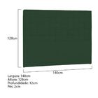 Cabeceira Casal Palermo P04 140 Cm Suede - Amarena Móveis - V