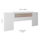 Cabeceira Casal Paulo Branco 262 Cm