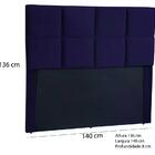 Cabeceira Casal Poliana 140 Cm Casah