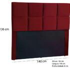 Cabeceira Casal Poliana 140 Cm Casah