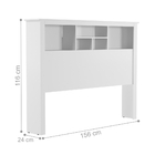 Cabeceira Casal Prime - Branca