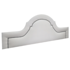 Cabeceira Casal Provence Diamond Corino Branco 140 X 60