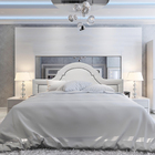 Cabeceira Casal Provence Diamond Corino Branco 140 X 60