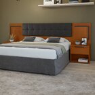 Cabeceira Casal Queen 160cm 2 Mesas De Cabeceiras Calitan Fra
