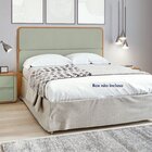 Cabeceira Casal Queen 160cm Loop 171cm X 5cm X 120cm Amêndoa