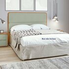 Cabeceira Casal Queen 160cm Loop 171cm X 5cm X 120cm Amêndoa