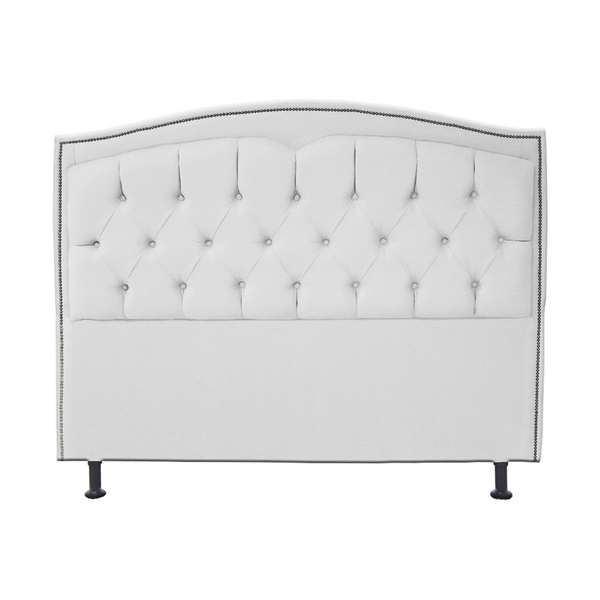 Cabeceira Casal Queen 160cm Para Cama Box Diana Suede Branco