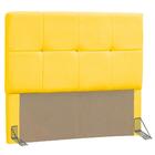Cabeceira Casal Queen 160cm Vênus Corano Amarelo - D'monegatto