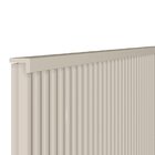 Cabeceira Casal Queen 240cm Com Frame Laranjeiras  Off White