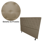 Cabeceira Casal Queen  Juliana 160cm Para Cama Box Suede Capu