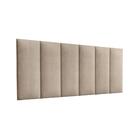 Cabeceira Casal Queen Box 1,60 Julia - Bege - Rpm Móveis