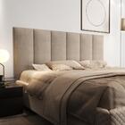 Cabeceira Casal Queen Box 1,60 Julia - Bege - Rpm Móveis