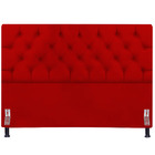 Cabeceira Casal Queen Box  Estofada Capitone 160cm Cristal Su