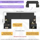 Cabeceira Casal/queen C/2 Mesas Cabeceira Multimóveis Mp4317