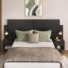 Cabeceira Casal/queen C/2 Mesas Cabeceira Multimóveis Mp4325