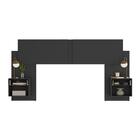 Cabeceira Casal/queen C/2 Mesas Cabeceira Multimóveis Mp4325