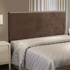 Cabeceira Casal Queen Cama Box 160cm Painel Clean Suede M11 -