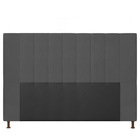 Cabeceira Casal Queen Cama Box 160cm Para Quarto Malibu Suede