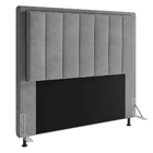 Cabeceira Casal Queen Cama Box 160cm Para Quarto Opala Suede
