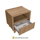 Cabeceira Casal Queen Com 2 Mesas De Cabeceira Led 3000k E To