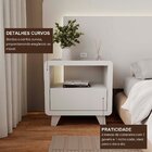 Cabeceira Casal Queen Com 2 Mesas De Cabeceira Led 3000k E To