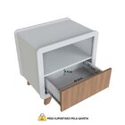 Cabeceira Casal Queen Com 2 Mesas De Cabeceira Led 3000k E To