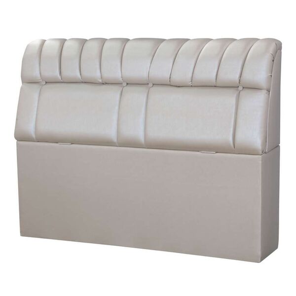 Cabeceira Casal Queen Com Pés De Madeira Turim 1 60 Tcs-355 L