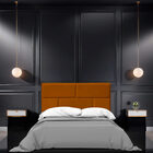 Cabeceira Casal Queen Estofada Para Cama Box Jade Veludo Terr