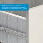 Cabeceira Casal/queen Extensível Com Mesas De Apoio 2 Gavetas