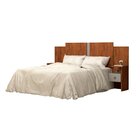 Cabeceira Casal/queen Extensível Com Mesas De Apoio Carla Acp