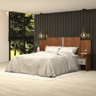 Cabeceira Casal/queen Extensível Com Mesas De Apoio Carla Acp