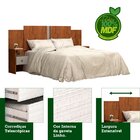 Cabeceira Casal/queen Extensível Com Mesas De Apoio Carla Acp