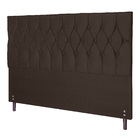 Cabeceira Casal Queen Jbe Moveis Madri 164cm Marrom Para Cama