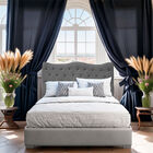 Cabeceira Casal Queen Para Cama Box Estofada Dunas Veludo Cin