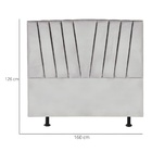 Cabeceira Casal Queen Size Estofada Cama 160 Cm Antonella Vel